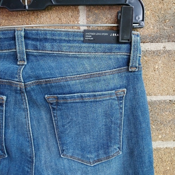 J Brand Flare Mid Rise Jeans - Picture 5 of 8